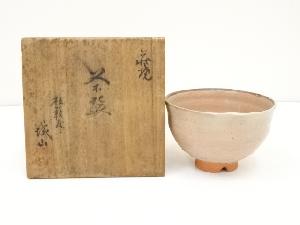 萩焼　渡辺城山造　茶碗（共箱）